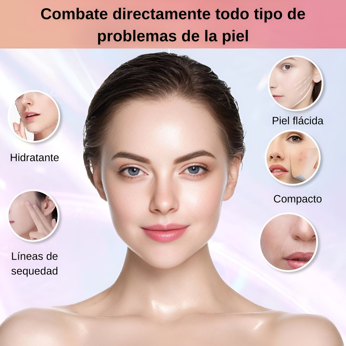 Micro-Glow Masajeador de Piel Profesional