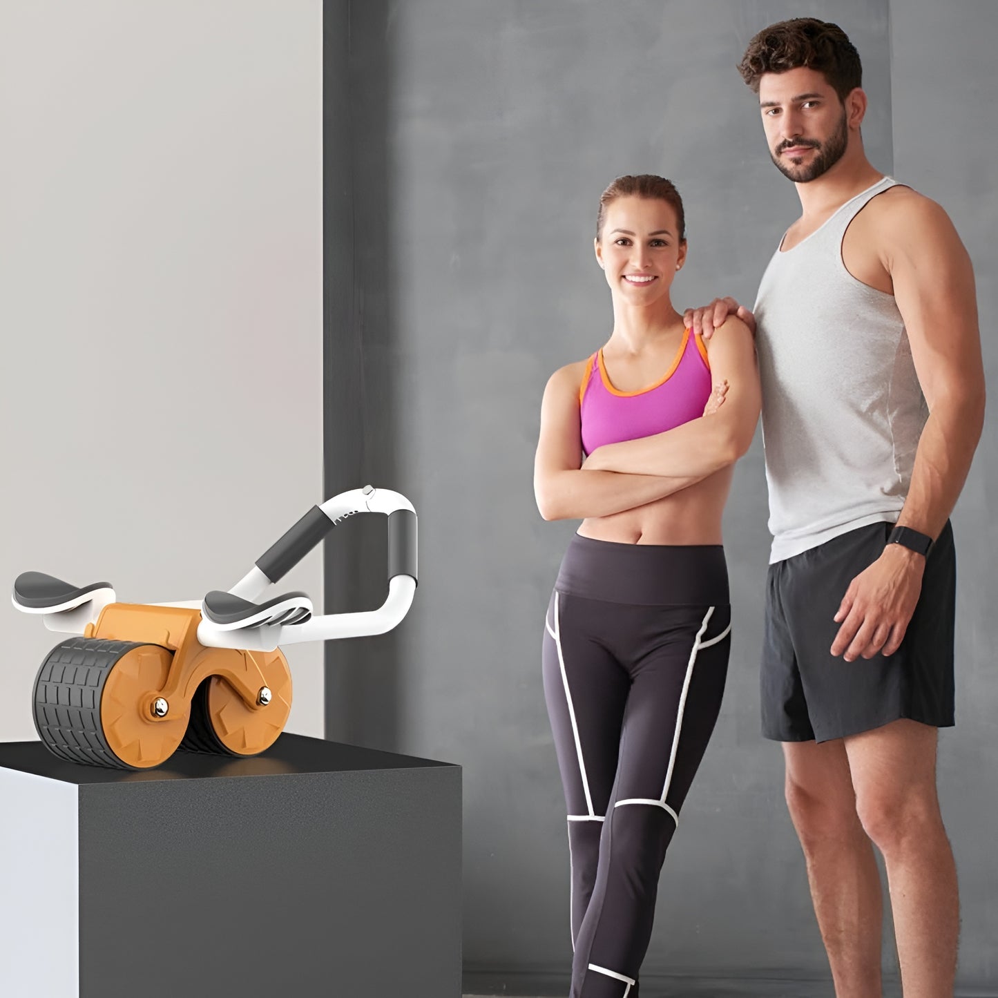 Rueda Abdominal con Rebote Automático