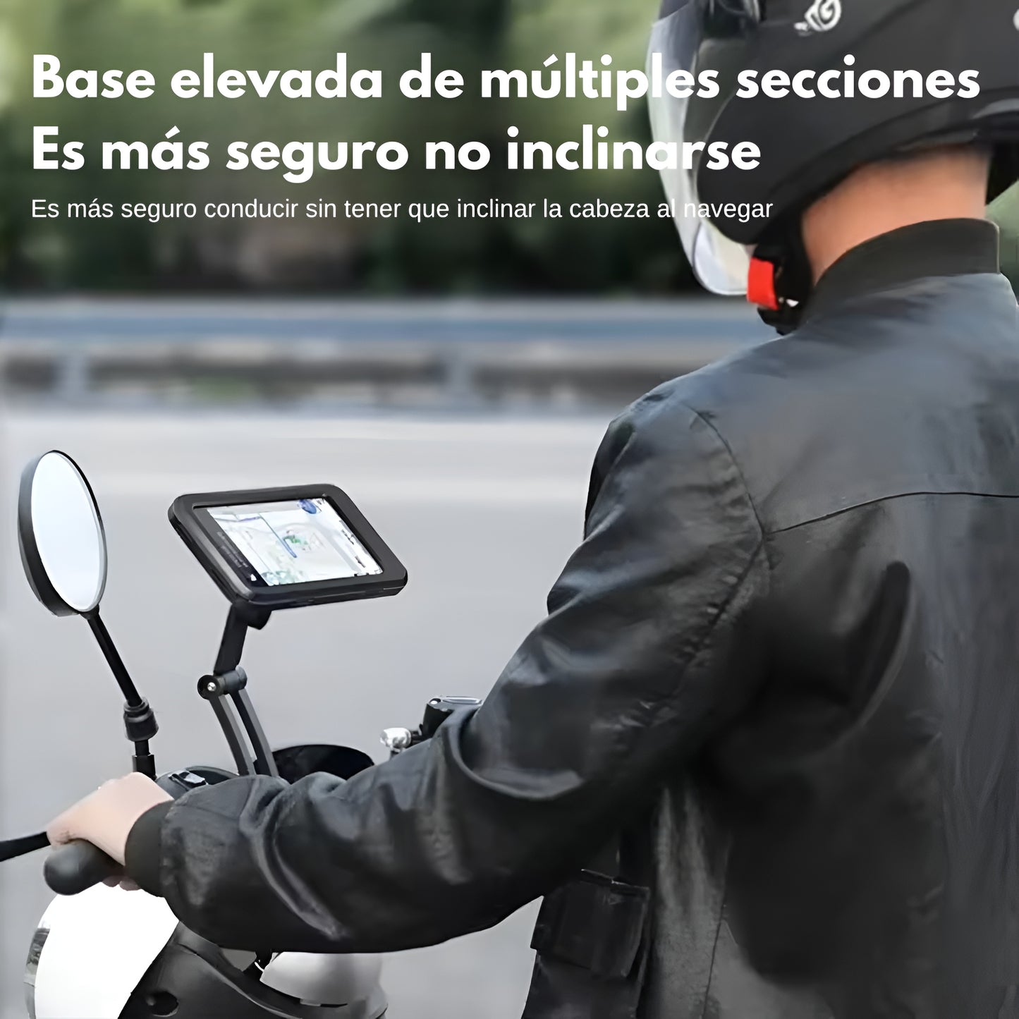 Bolsa de Manubrio Multifuncional para Moto y Bicicleta