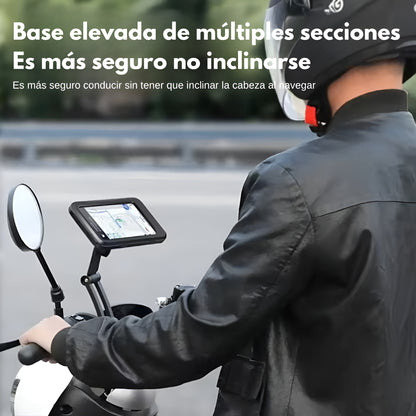 Bolsa de Manubrio Multifuncional para Moto y Bicicleta