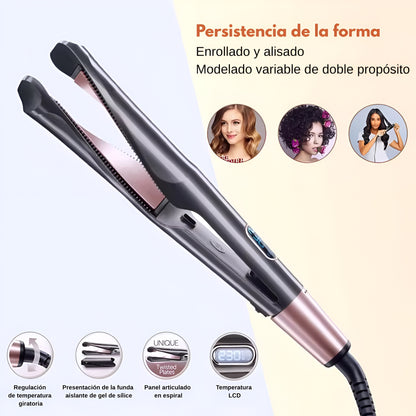 Estilizador 2 en 1 para Cabello Liso u Ondulado
