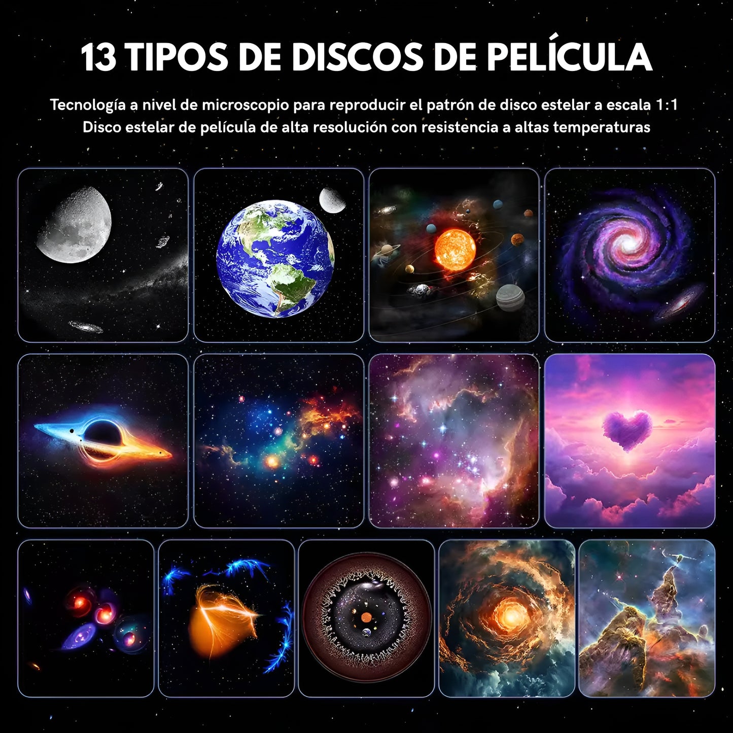 Proyector Estrellado 13 en 1