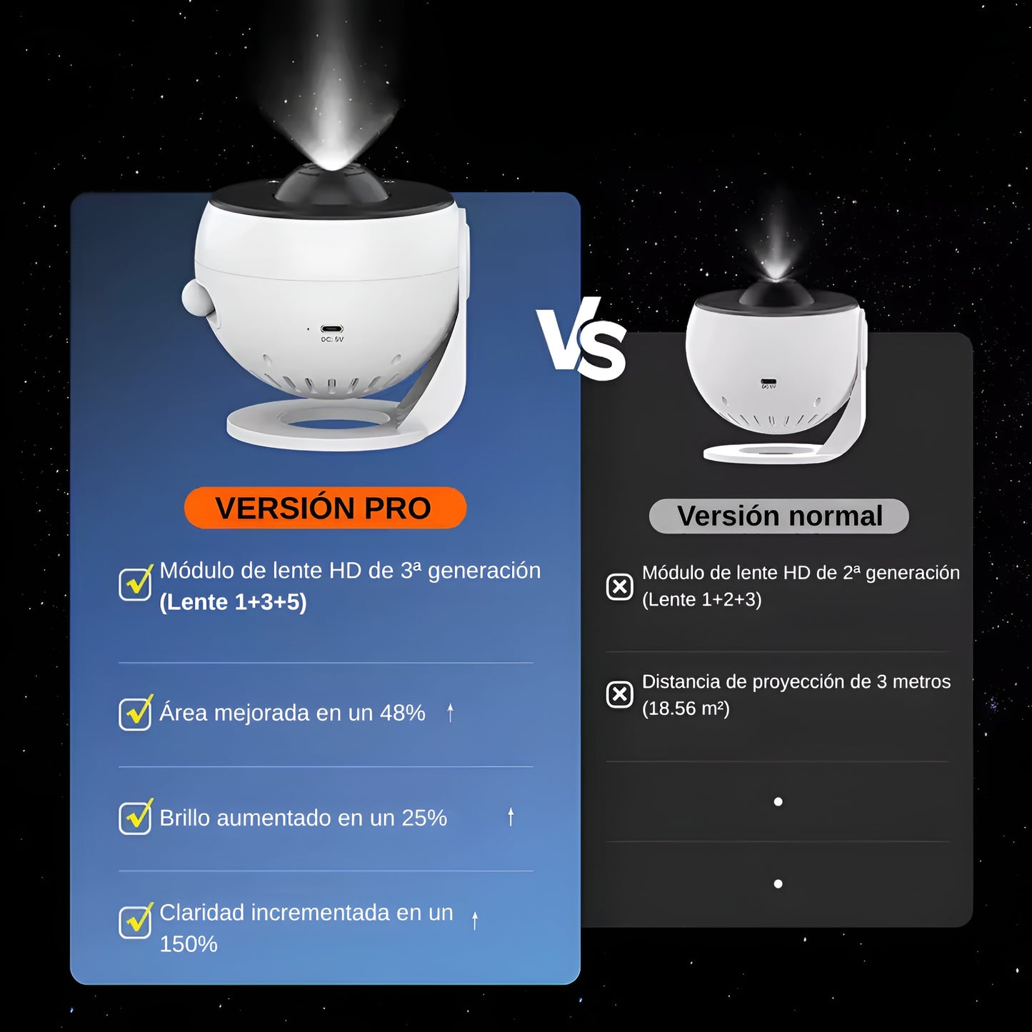 Proyector Estrellado 13 en 1