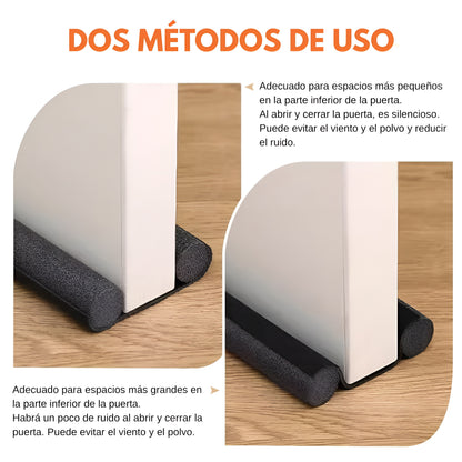 Burlete Ajustable para Puertas – Sella Aire, Polvo y Plagas