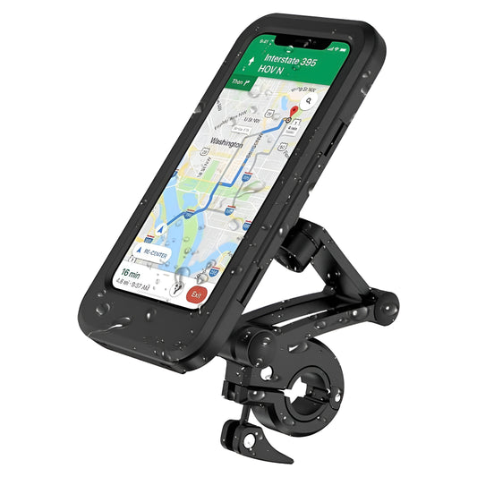 Bolsa de Manubrio Multifuncional para Moto y Bicicleta