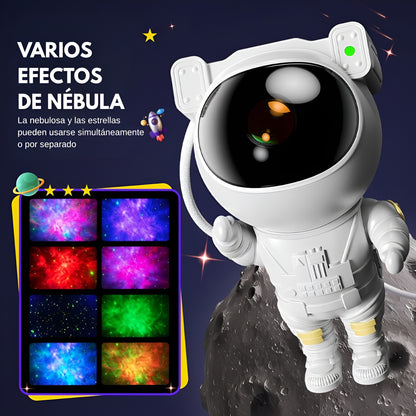 Proyector Astronauta de Estrellas y Galaxia