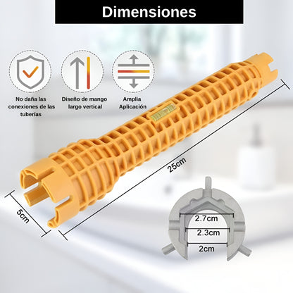 Llave Multifuncional para Fontanería Cocina y Baño