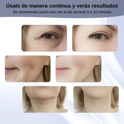 Micro-Glow Masajeador de Piel Profesional