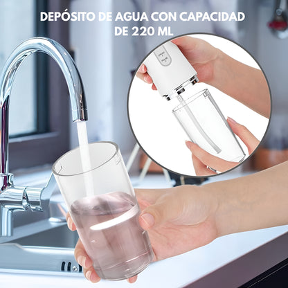 Irrigador Dental Eléctrico Inalámbrico 3 Modos