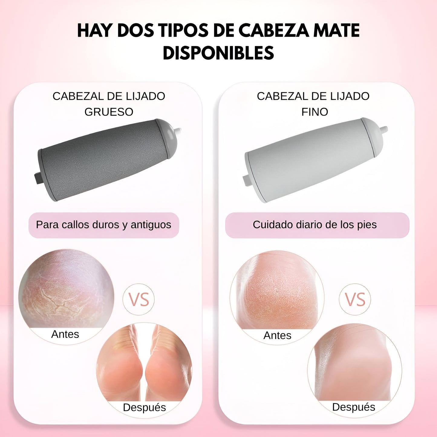 Lima Electrónica para Pies Suaves